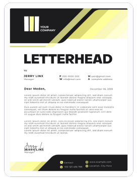 AI Letterhead Generator